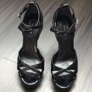 White House Black Market Black Heels Sz 8.5